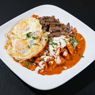 Green or Red Chilaquiles Burrito