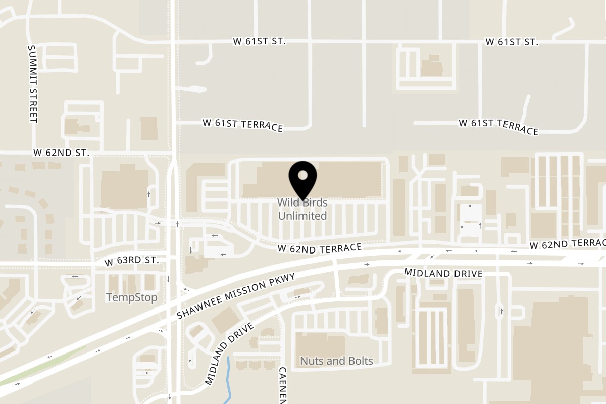 Map showing the location of Tacos el Migue Restaurant - W 62nd Terrace on 13220 W 62nd Terrace in Shawnee
